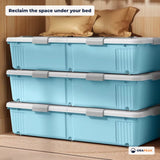 Orapeak underbed storage box 101 cm blue – lifestyle