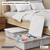 Orapeak underbed storage box 101 cm purple – lifestyle