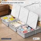 Orapeak underbed storage box 60 cm purple – lifestyle